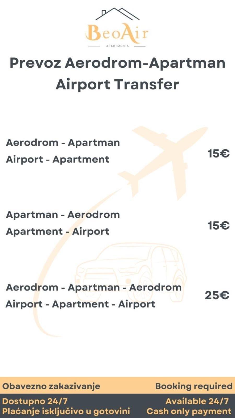 Beoair Apartments Surcin Екстер'єр фото